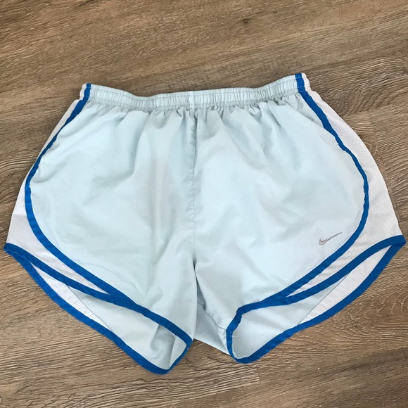 navy nike tempo shorts